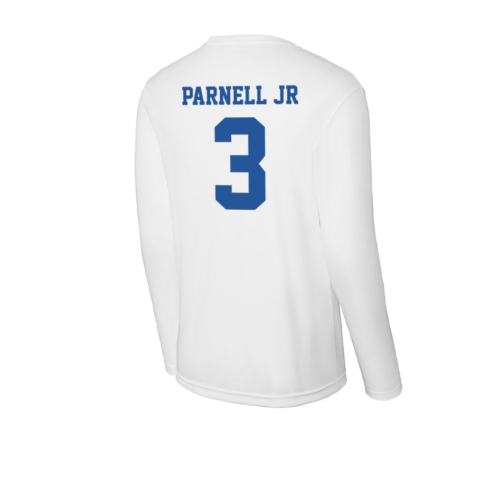 Hampton - NCAA Football : Brandon Parnell Jr - Activewear Long Sleeve T-Shirt-1