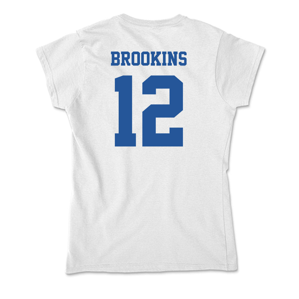 Hampton - NCAA Football : Xavier Brookins - Soft Style Women’s T-Shirt-1