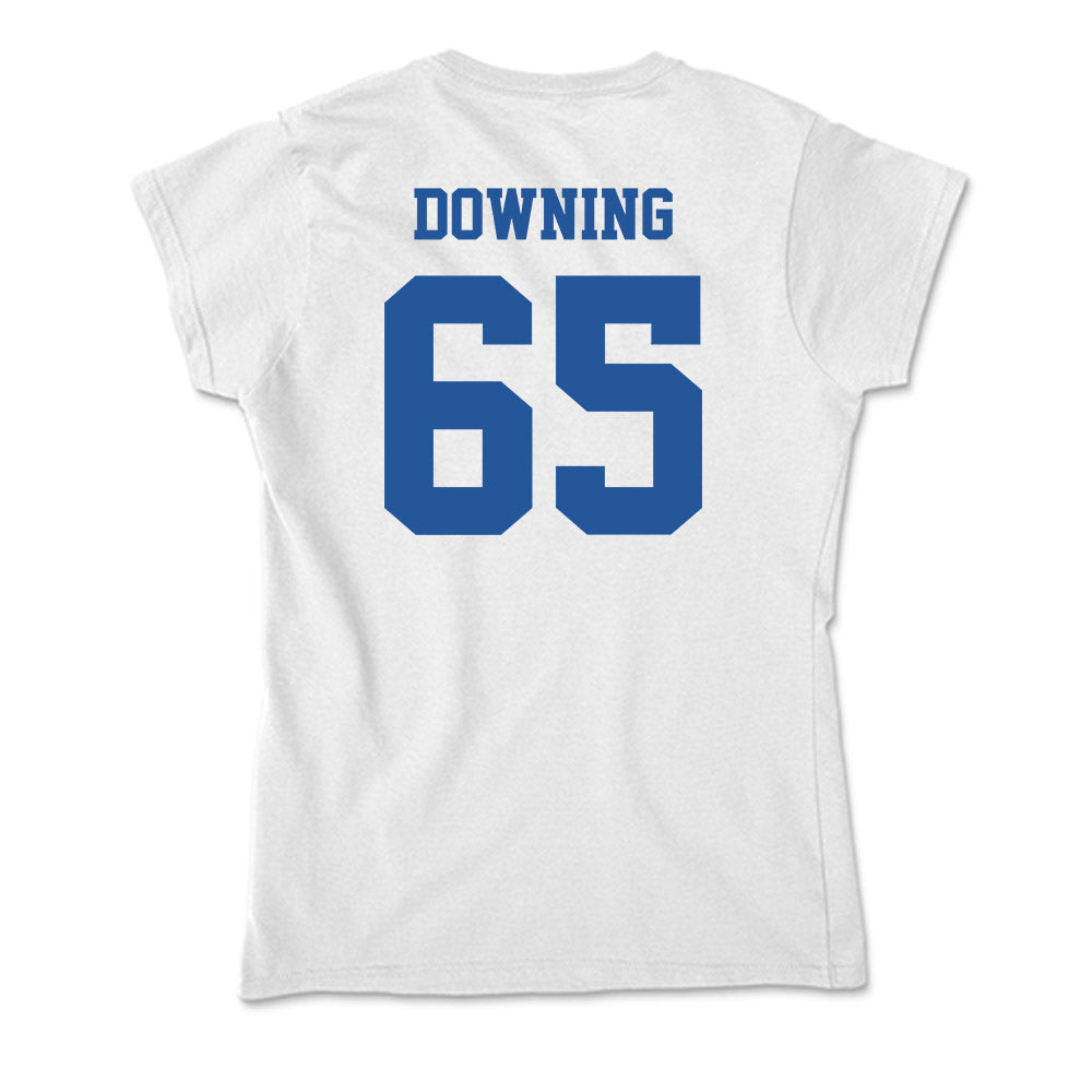 Hampton - NCAA Football : Josiah Downing - Soft Style Women’s T-Shirt-1