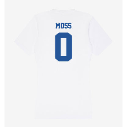 Hampton - NCAA Football : Maxwell Moss - Women's V-Neck T-Shirt-1
