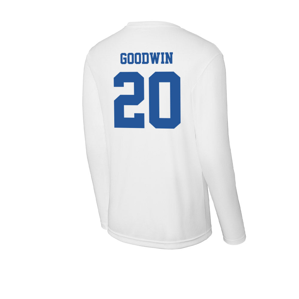 Hampton - NCAA Women's Soccer : Taryn Goodwin - Activewear Long Sleeve T-Shirt-1