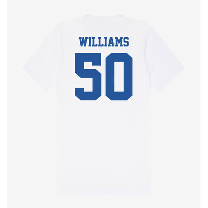 Hampton - NCAA Football : John Williams - Women's V-Neck T-Shirt-1