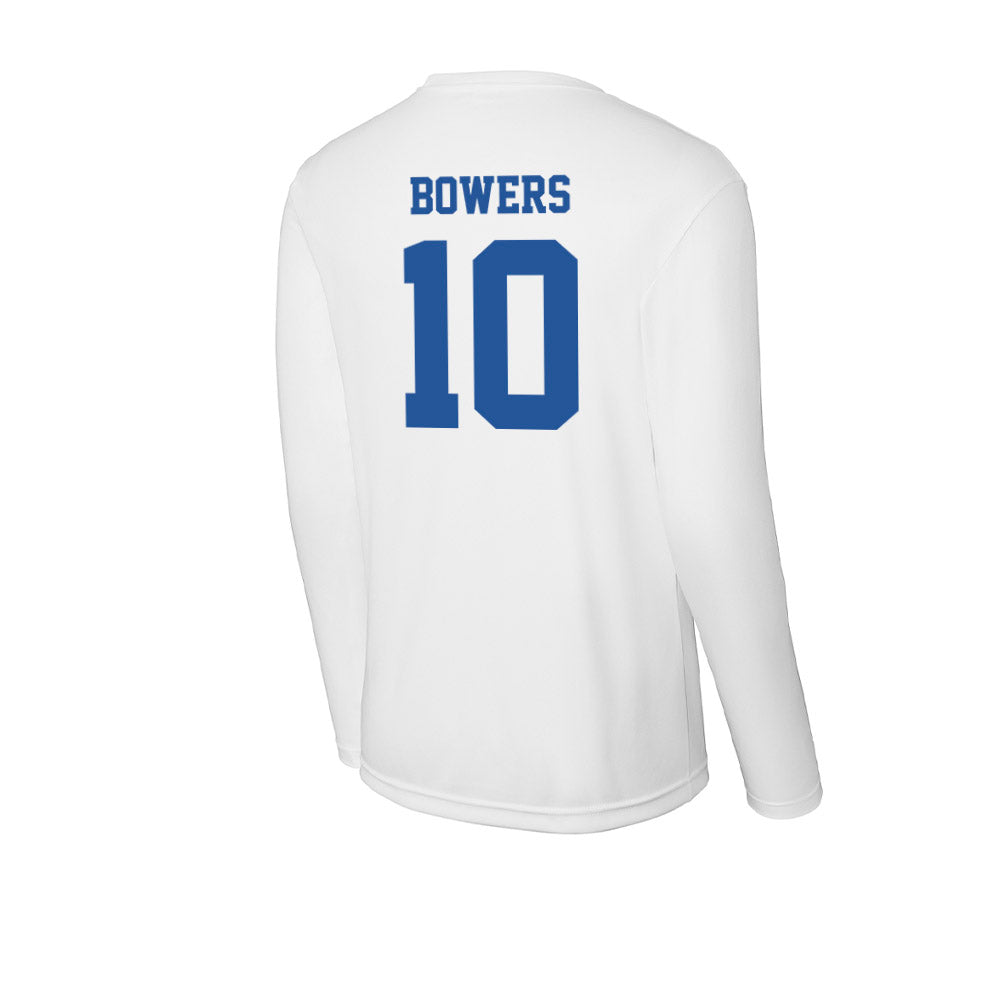 Hampton - NCAA Women's Basketball : Jeniya Bowers - Activewear Long Sleeve T-Shirt-1