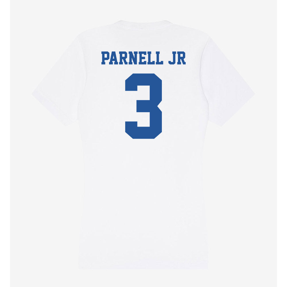 Hampton - NCAA Football : Brandon Parnell Jr - Women's V-Neck T-Shirt-1