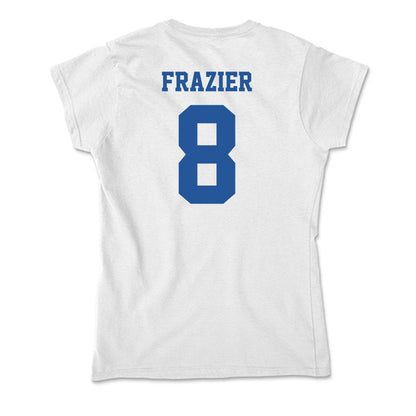 Hampton - NCAA Men's Basketball : Maximus Frazier - Soft Style Women’s T-Shirt-1