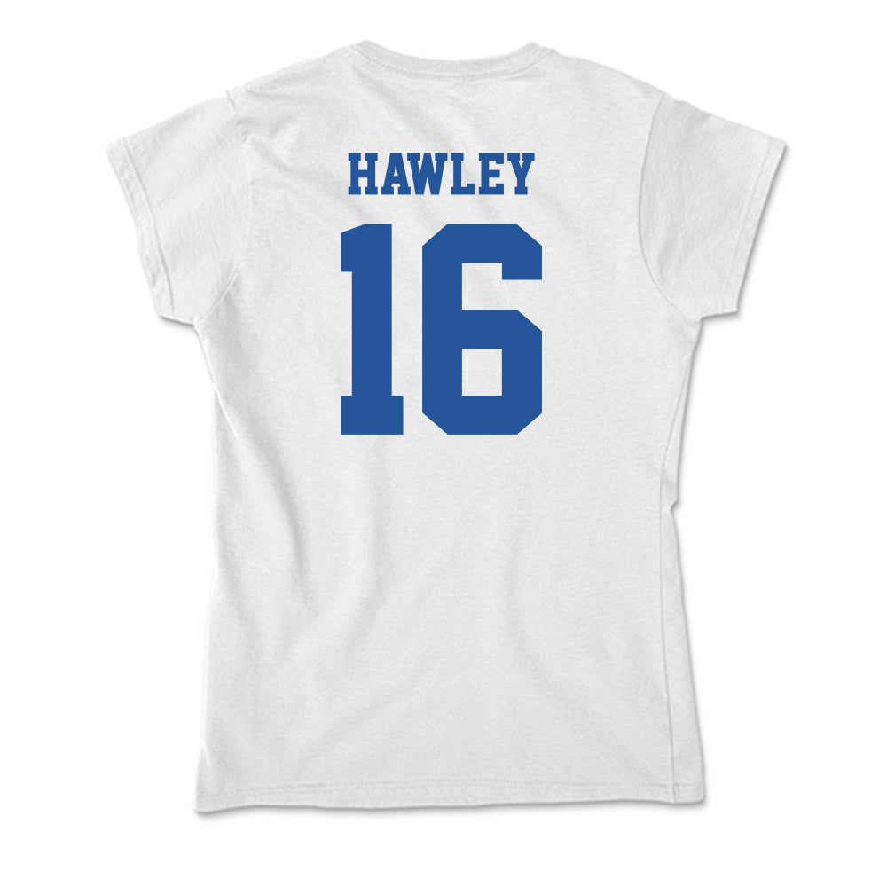 Hampton - NCAA Football : Joshua Hawley - Soft Style Women’s T-Shirt-1