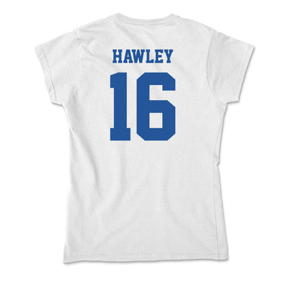 Hampton - NCAA Football : Joshua Hawley - Soft Style Women’s T-Shirt-1