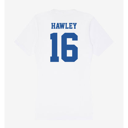 Hampton - NCAA Football : Joshua Hawley - Women's V-Neck T-Shirt-1