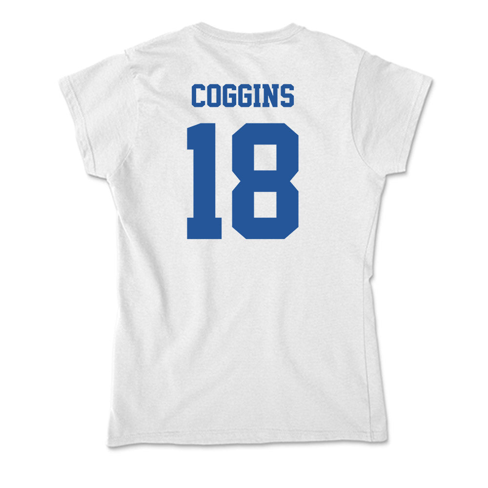 Hampton - NCAA Football : Jaysaun Coggins - Soft Style Women’s T-Shirt-1