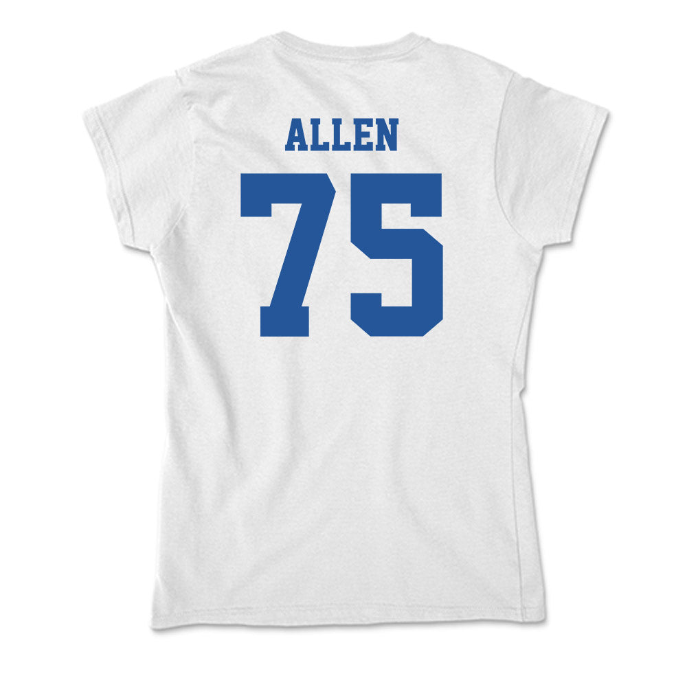 Hampton - NCAA Football : Omari Allen - Soft Style Women’s T-Shirt-1