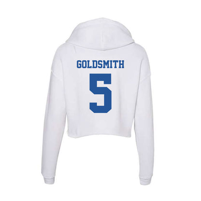 Hampton - NCAA Football : Gracen Goldsmith - Women's Crop Fleece Hoodie-1