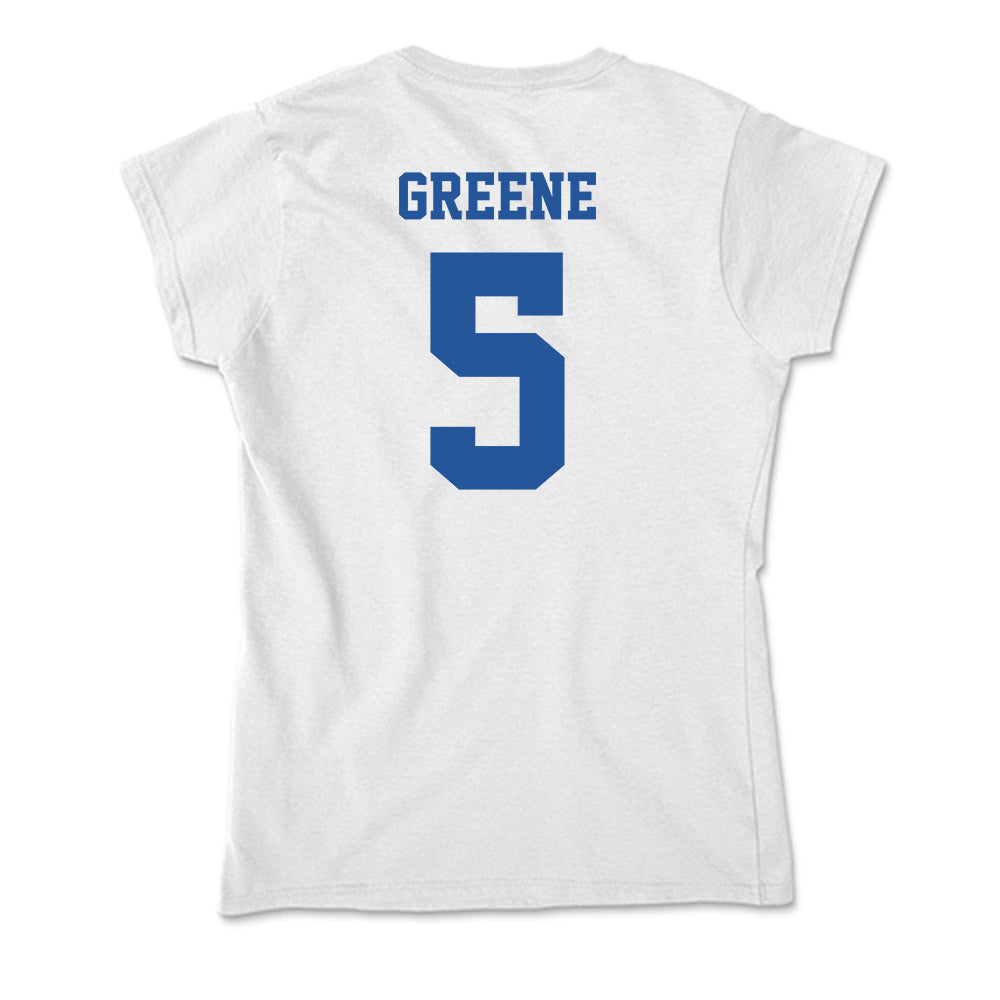 Hampton - NCAA Men's Lacrosse : James Greene - Soft Style Women’s T-Shirt-1