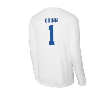 Hampton - NCAA Softball : Kylee Quinn - Activewear Long Sleeve T-Shirt-1