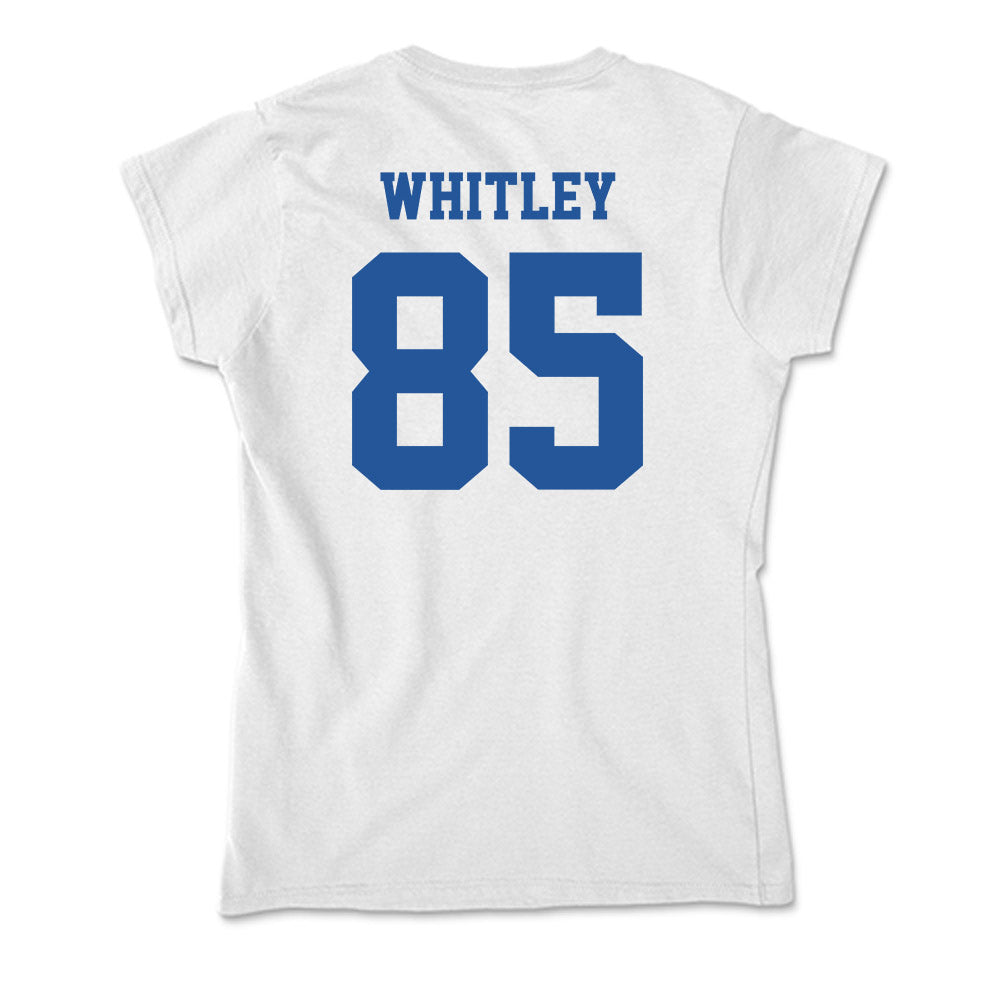 Hampton - NCAA Football : Mason Whitley - Soft Style Women’s T-Shirt-1
