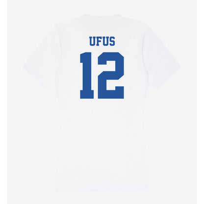 Hampton - NCAA Football : Daniel Ufus - Women's V-Neck T-Shirt-1