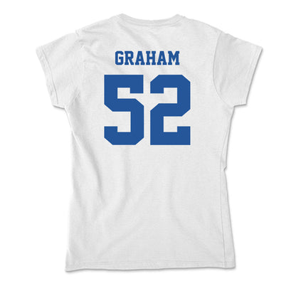Hampton - NCAA Football : Camden Graham - Soft Style Women’s T-Shirt-1