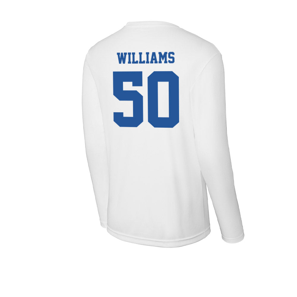 Hampton - NCAA Football : John Williams - Activewear Long Sleeve T-Shirt-1