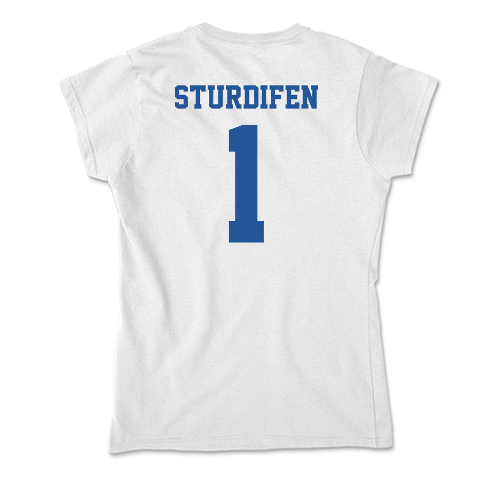Hampton - NCAA Football : Cam Sturdifen - Soft Style Women’s T-Shirt-1