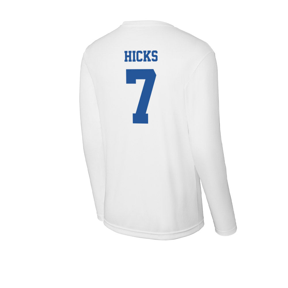 Hampton - NCAA Football : William Hicks - Activewear Long Sleeve T-Shirt-1