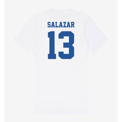 Hampton - NCAA Softball : Violet Salazar - Women's V-Neck T-Shirt-1