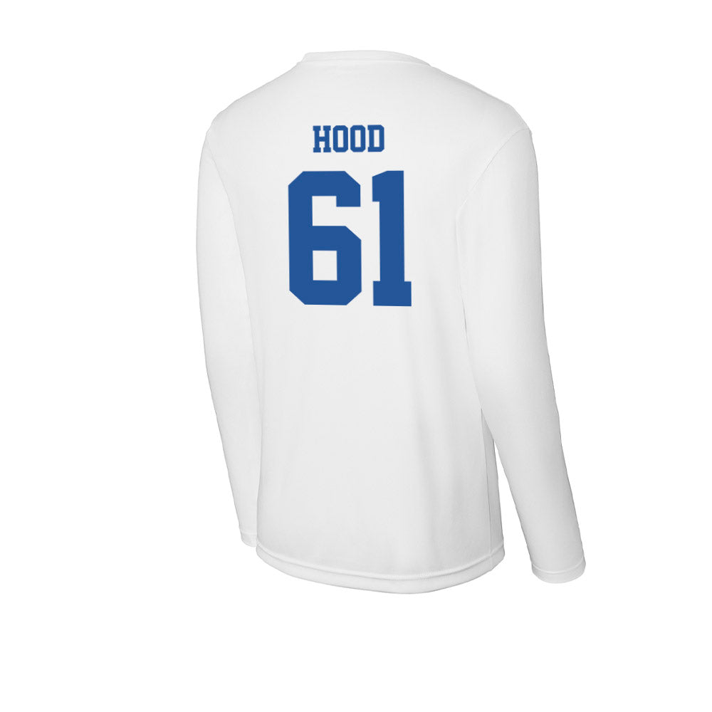 Hampton - NCAA Football : Christian Hood - Activewear Long Sleeve T-Shirt-1