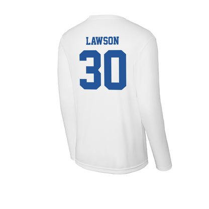 Hampton - NCAA Football : Joshua Lawson - Activewear Long Sleeve T-Shirt-1