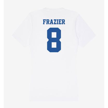 Hampton - NCAA Men's Basketball : Maximus Frazier - Women's V-Neck T-Shirt-1