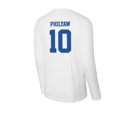Hampton - NCAA Women's Soccer : Ava Philyaw - Activewear Long Sleeve T-Shirt-1