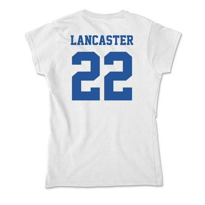Hampton - NCAA Men's Lacrosse : Miles Lancaster - Soft Style Women’s T-Shirt-1