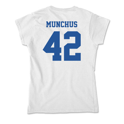 Hampton - NCAA Men's Lacrosse : Dylan Munchus - Soft Style Women’s T-Shirt-1