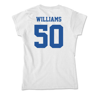 Hampton - NCAA Football : John Williams - Soft Style Women’s T-Shirt-1