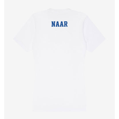 Hampton - NCAA Men's Track & Field : Garth Naar - Women's V-Neck T-Shirt-1