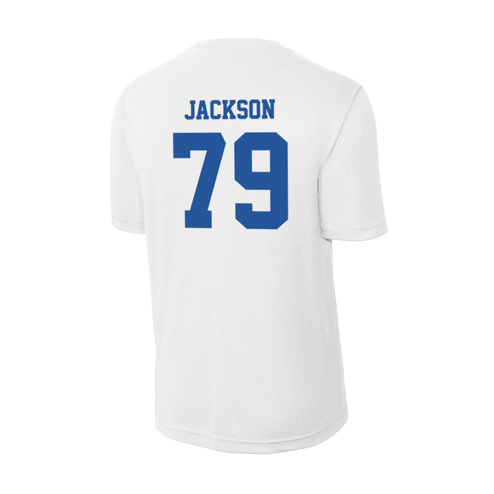 Hampton - NCAA Football : Collen Jackson - Activewear T-Shirt-1