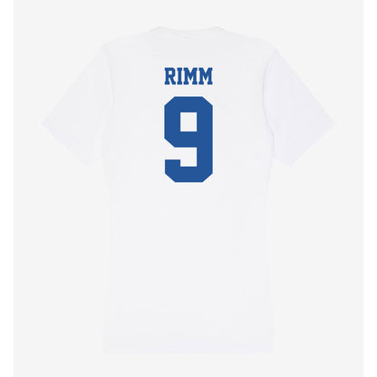 Hampton - NCAA Women's Volleyball : Jaya Rimm - Women's V-Neck T-Shirt-1