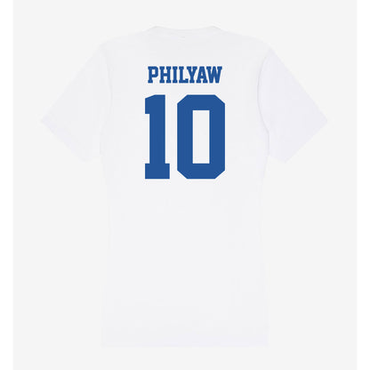 Hampton - NCAA Women's Soccer : Ava Philyaw - Women's V-Neck T-Shirt-1