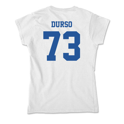 Hampton - NCAA Football : Emery DUrso - Soft Style Women’s T-Shirt-1