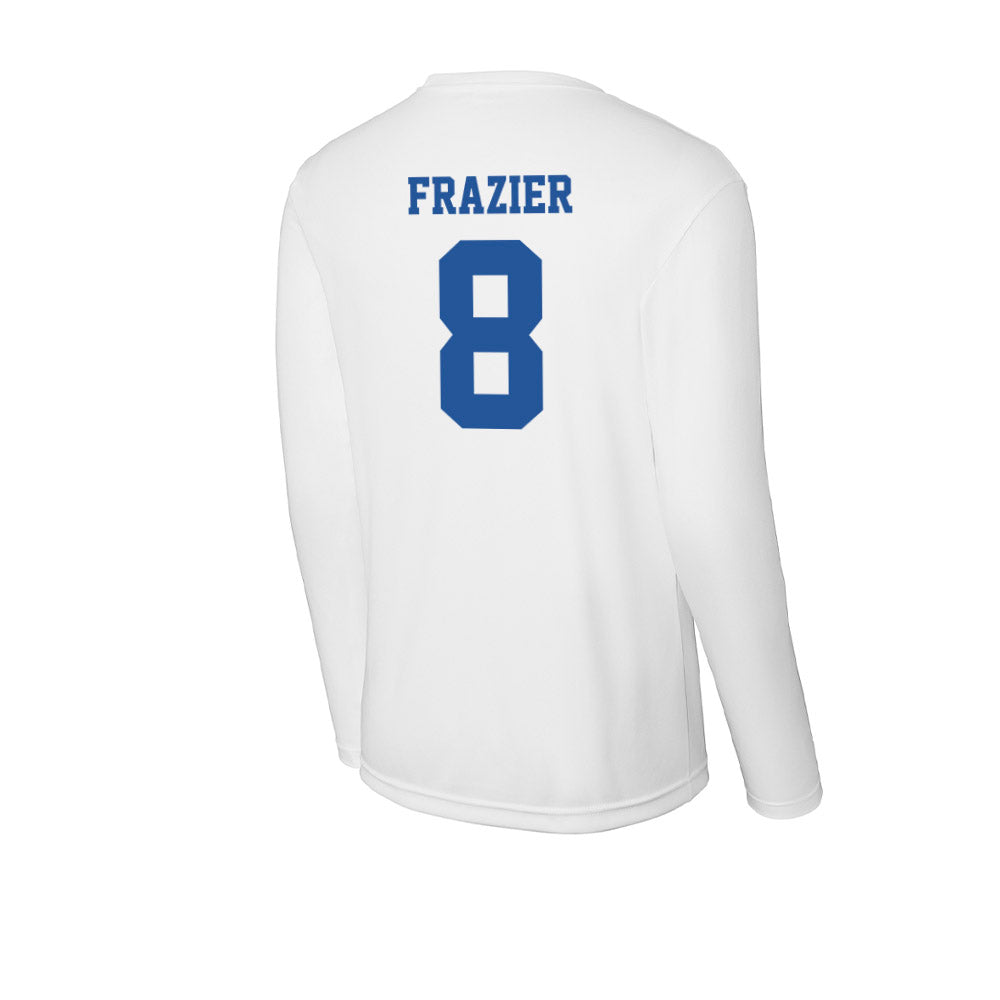 Hampton - NCAA Men's Basketball : Maximus Frazier - Activewear Long Sleeve T-Shirt-1
