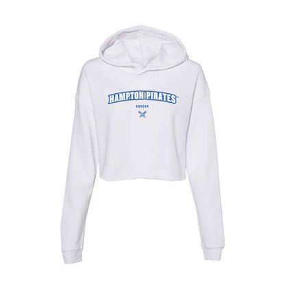 Hampton - NCAA Women's Soccer : Ellen Van Caenegem - Women's Crop Fleece Hoodie-0