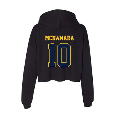 East Tennessee State - NCAA Football : Jake McNamara - Women's Crop Fleece Hoodie-1