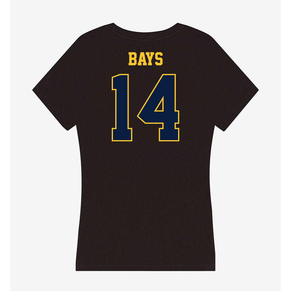 East Tennessee State - NCAA Women's Volleyball : Makayla Bays - Women's V-Neck T-Shirt-1