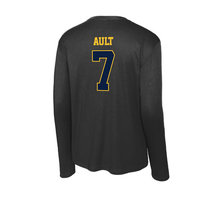East Tennessee State - NCAA Baseball : Mason Ault - Activewear Long Sleeve T-Shirt-1
