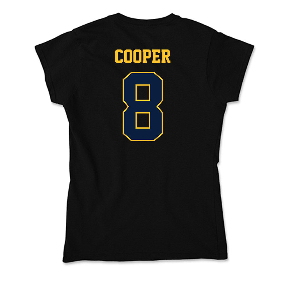 East Tennessee State - NCAA Football : Caleb Cooper - Soft Style Women’s T-Shirt-1