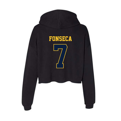 East Tennessee State - NCAA Softball : Sarah Fonseca - Women's Crop Fleece Hoodie-1