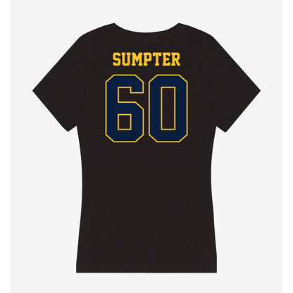 East Tennessee State - NCAA Football : Micah Sumpter - Women's V-Neck T-Shirt-1
