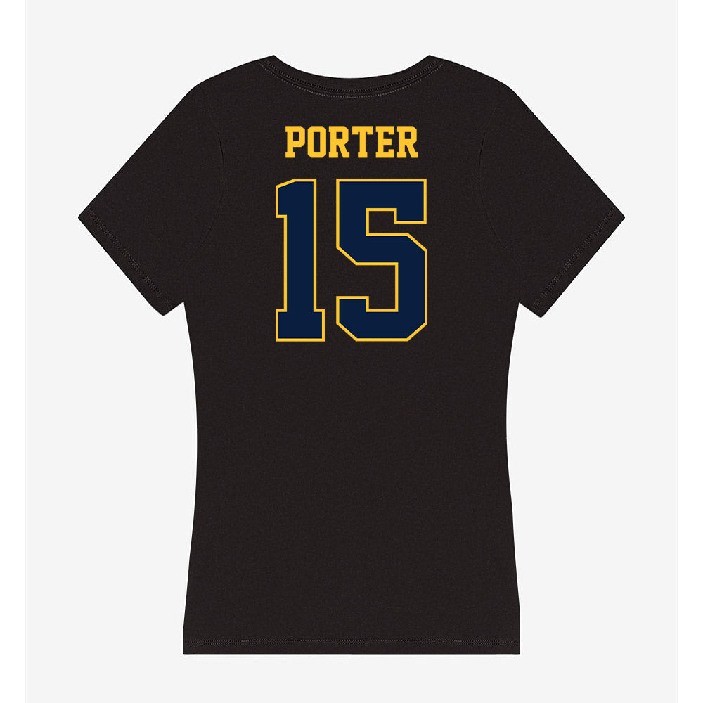 East Tennessee State - NCAA Softball : Hailey Porter - Women's V-Neck T-Shirt-1