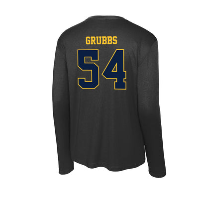 East Tennessee State - NCAA Football : Cal Grubbs - Activewear Long Sleeve T-Shirt-1