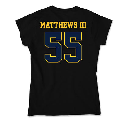 East Tennessee State - NCAA Men's Basketball : Milton Matthews III - Soft Style Women’s T-Shirt-1