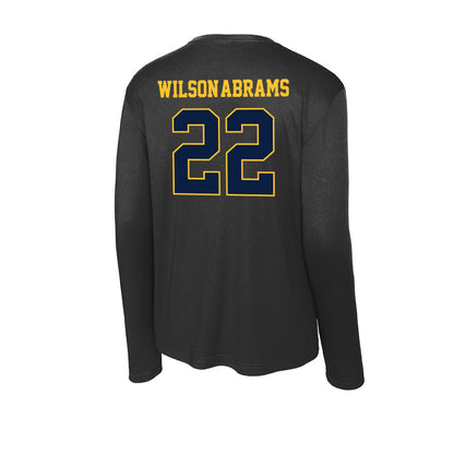 East Tennessee State - NCAA Football : Jayden Wilson-Abrams - Activewear Long Sleeve T-Shirt-1