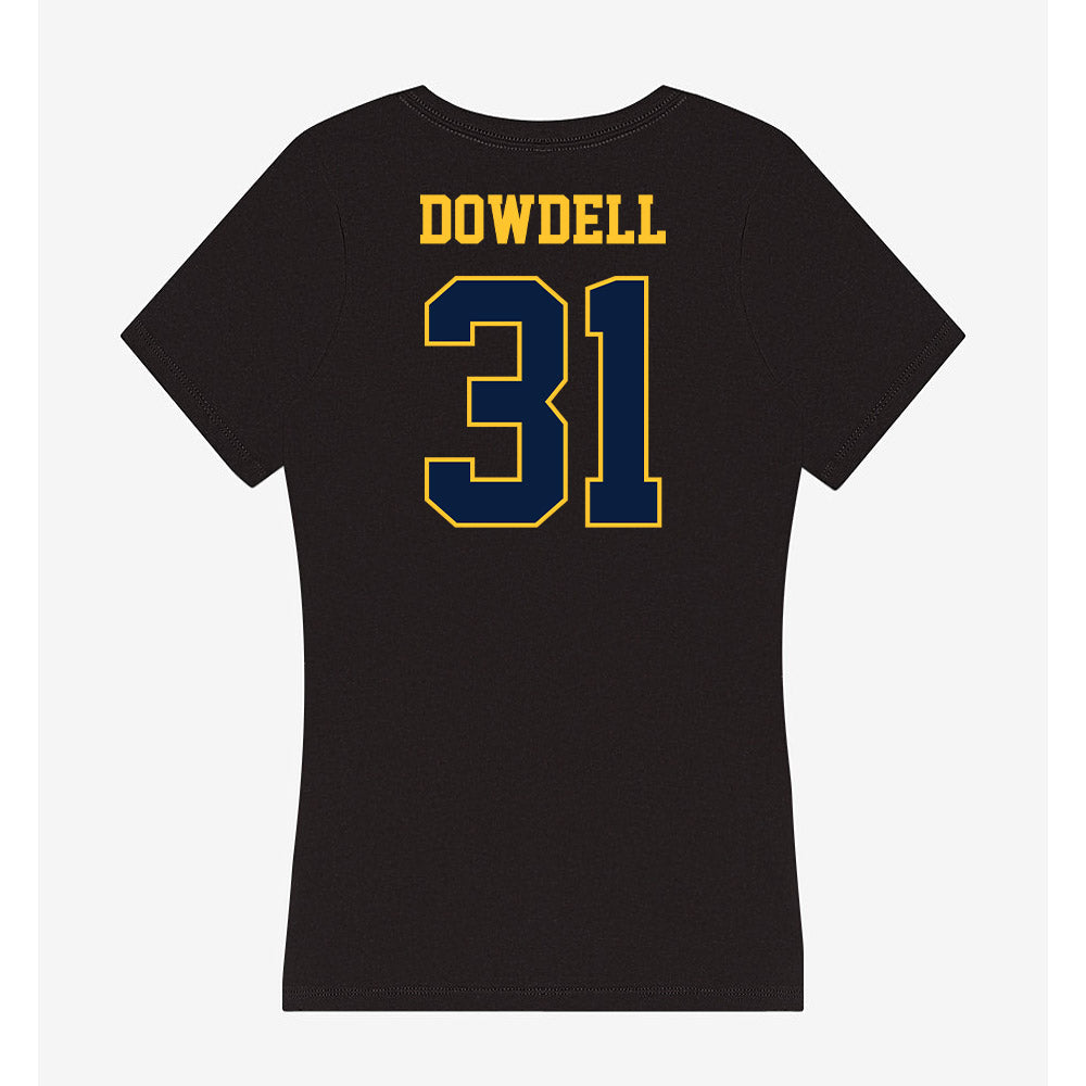 East Tennessee State - NCAA Football : Brycen Dowdell - Women's V-Neck T-Shirt-1