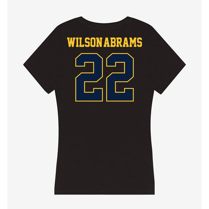 East Tennessee State - NCAA Football : Jayden Wilson-Abrams - Women's V-Neck T-Shirt-1